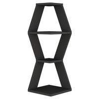 Stenska Polica Sablor - antracit, Design, leseni material (30/86/30cm) - Livetastic