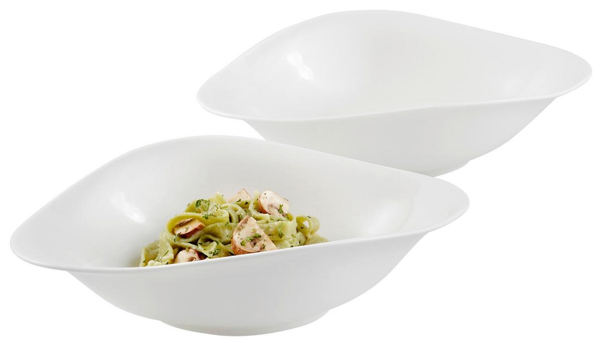 KOMPLET TALERZY DO MAKARONU 1042578472 VILLEROY & BOCH - biały, Design, ceramika (27/20cm) - Villeroy & Boch