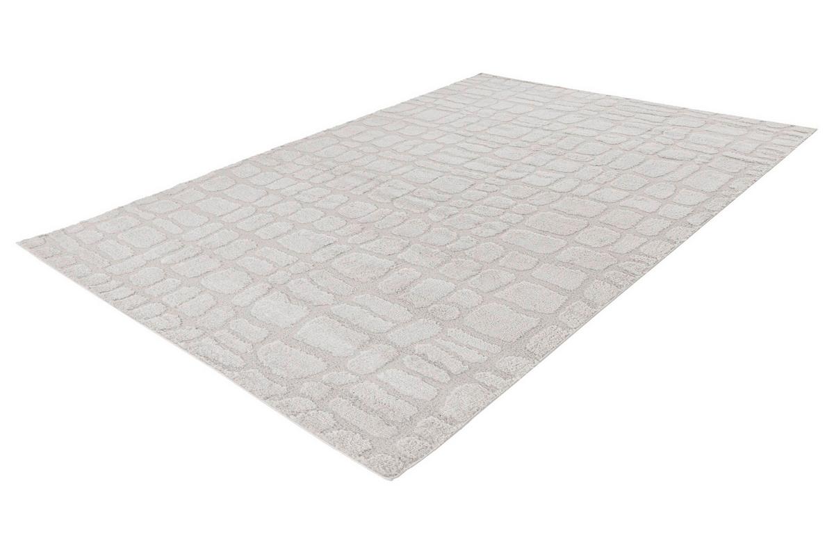 Ravno Tkana Preproga Angel, Srebrna, 80x150 - srebrne barve, Basics, tekstil (80/150cm) - Kayoom