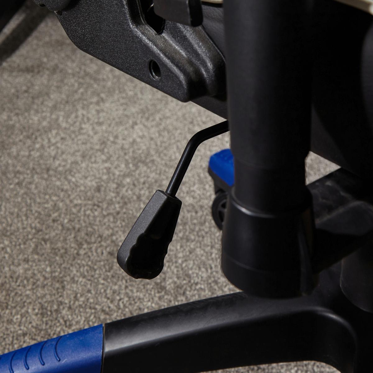 Gamingsessel Agility ca. 55x113x62,5cm Blau/Schwarz - Blau/Schwarz, MODERN, Kunststoff/Textil (55/113/62,5cm) - X Rocker