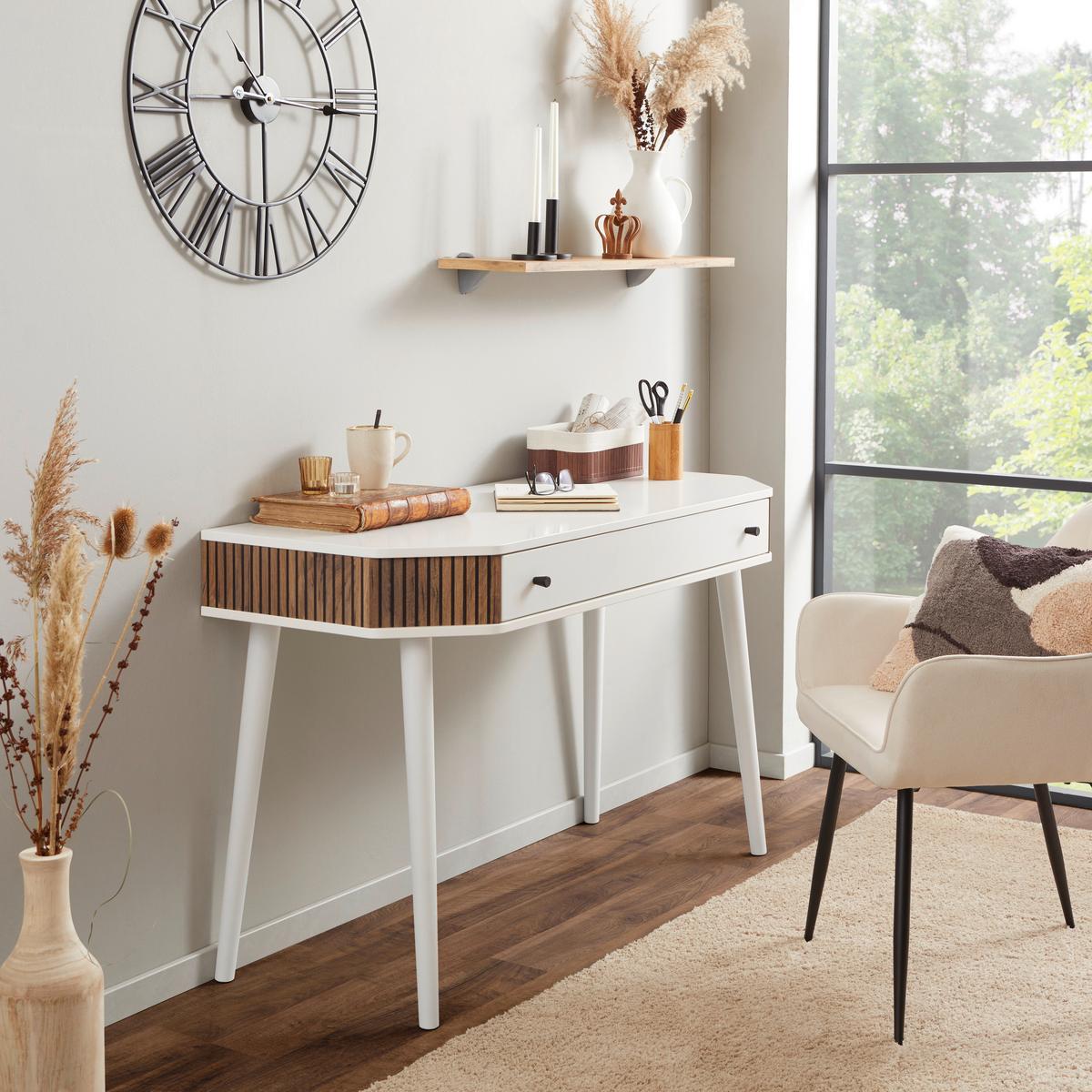 Masă de scris PRIMO - Modern, lemn/material pe bază de lemn (120/76,4/50cm) - Modern Living