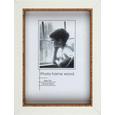 Bilderrahmen Roody Braun/Weiß 15x20cm - Braun/Weiß, Glas/Holz (15/20/3cm) - MÖMAX modern living