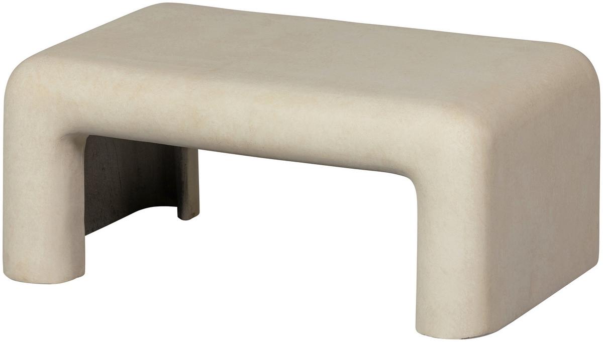 Couchtischset Stani 2er-Set Naturfarben - Naturfarben, Design, Keramik (92/40/42cm) - Livetastic