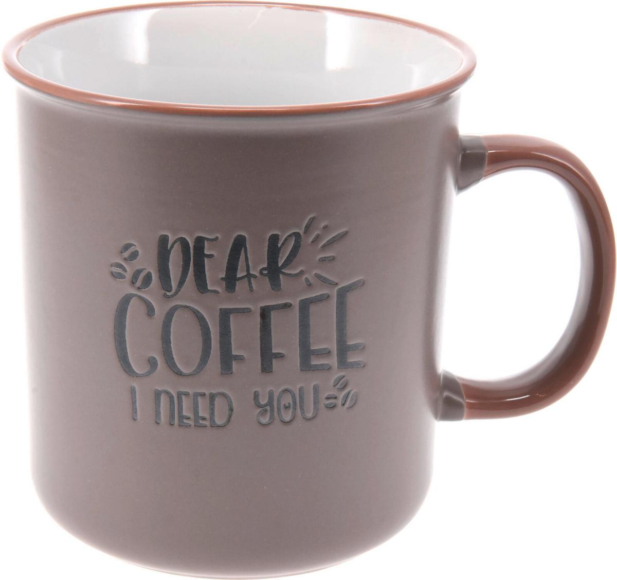 Kávésbögre Coffe - kerámia (11/11,6cm)