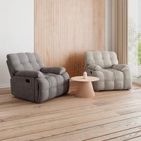 Sessel Natalie Dunkelgrau/Cord - Dunkelgrau/Schwarz, MODERN, Holz/Textil (98/94/106cm) - Bessagi Home