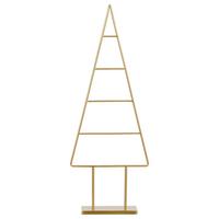 Dekor Fa Goldie - aranyszínű, Modern, fém (34/90/12cm) - Modern Living
