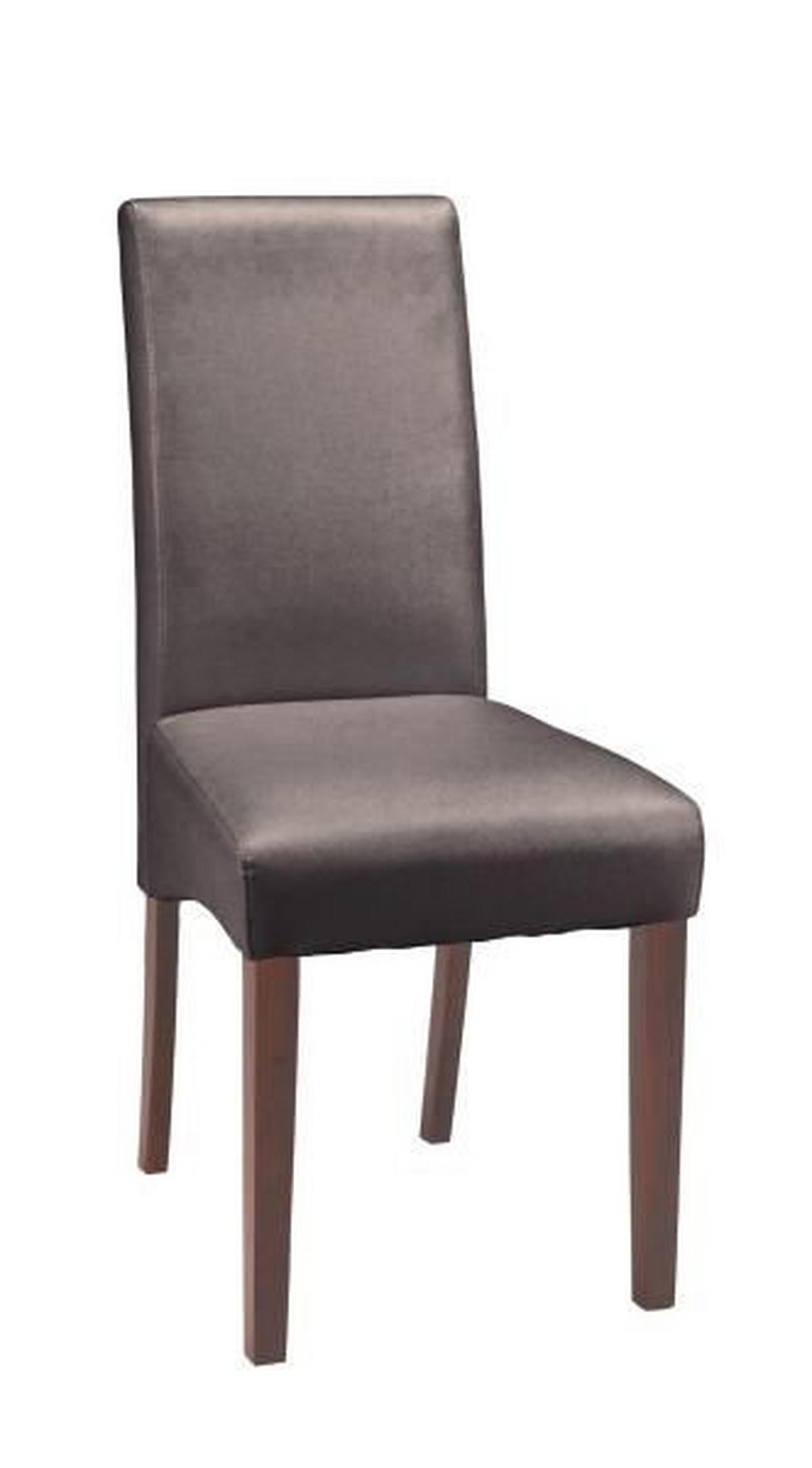 KRZESŁO PROMO - wenge/brązowy, Konventionell, drewno/tkanina (42/95/57cm) - Carryhome