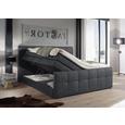 Boxspringett in Anthrazit ca. 180x200 cm inkl. Topper - Anthrazit, Basics, Holzwerkstoff/Kunststoff (180/200cm) - Livetastic Boxspringett in Anthrazit ca. 180x200 cm inkl. Topper - Anthrazit, Basics, Holzwerkstoff/Kunststoff (180/200cm) - Livetastic