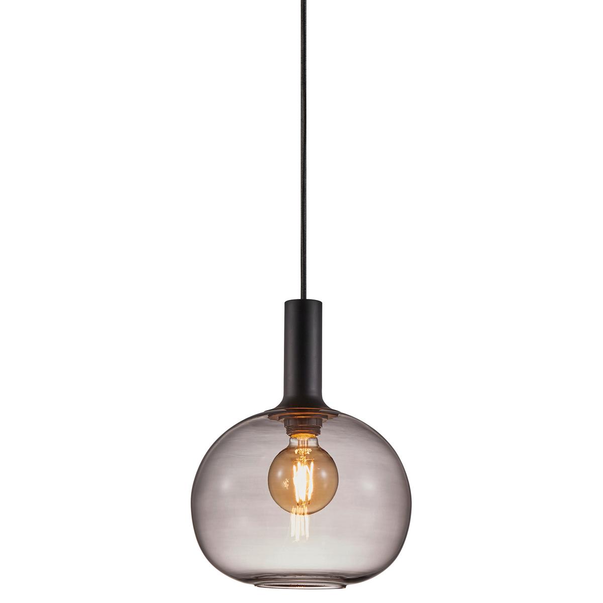 LAMPA WISZĄCA 47313047 - czarny, Basics, metal/szkło (25/325cm) - Nordlux