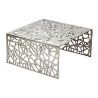 Couchtisch Wl7.502 - Silberfarben, Design, Metall (60/60/31cm) - Livetastic