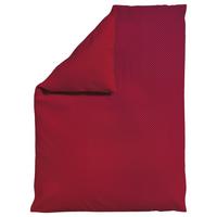Bettdeckenbezug Woven Satin Lila/Rot ca. 155x220cm - Lila/Rot, Basics, Textil (155/220cm) - Schlafgut