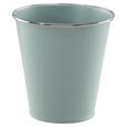 Übertopf Anna - Hellblau, Basics, Metall (11,5/12cm) Übertopf Anna - Hellblau, Basics, Metall (11,5/12cm)