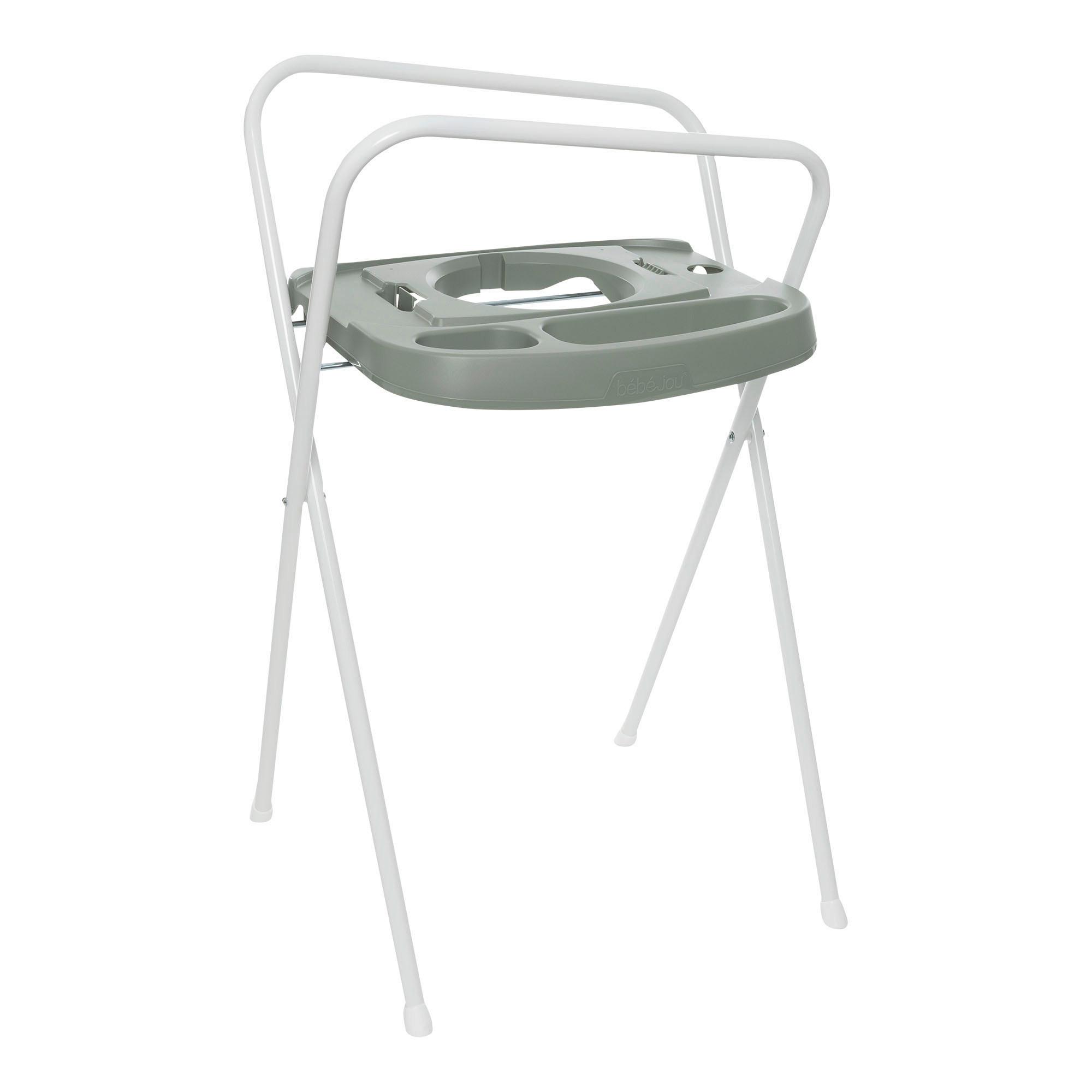 STOJAK NA WANIENKĘ 220030 - zielony, Basics, metal (61.2/8.5/98cm) - Bebe Jou