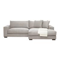 Wohnlandschaft Pedro in Taupe - Taupe, MODERN, Textil (265/83/180cm) - Mömax