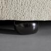 WOHNLANDSCHAFT NILAS - Creme/Schwarz, MODERN, Holz/Textil (322/154cm) - Bessagi Home
