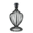 LEUCHTENFUß Milly in Schwarz - Schwarz, Metall (13/28cm) - MÖMAX modern living