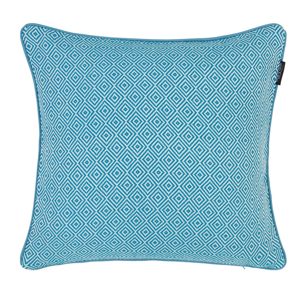 Zierkissen Bella in Blau ca. 40x40cm - Blau, MODERN, Textil (40/40cm) - Mary's