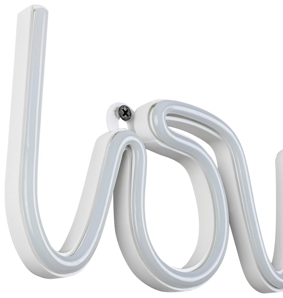 Lampă LED decorativă Liebes - alb, Konventionell, plastic (35/12,7/1,7cm) - Mömax