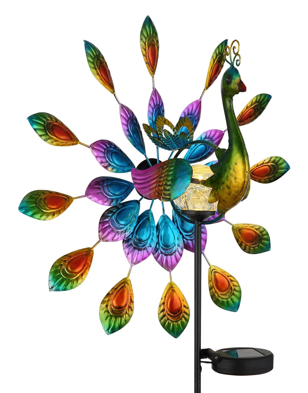 Soralrna Svjetiljka Solar - višebojno, Design, metal (38/25/120cm) - Globo