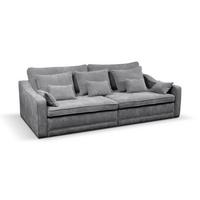 Canapea Bigsofa EVORA - gri, Modern, textil (276/71-92/137cm) - Modern Living