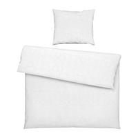 POŚCIEL NIEMOWLĘCA WHITE ORNAMENT - biały, Basics, tkanina (80/80cm) - Patinio