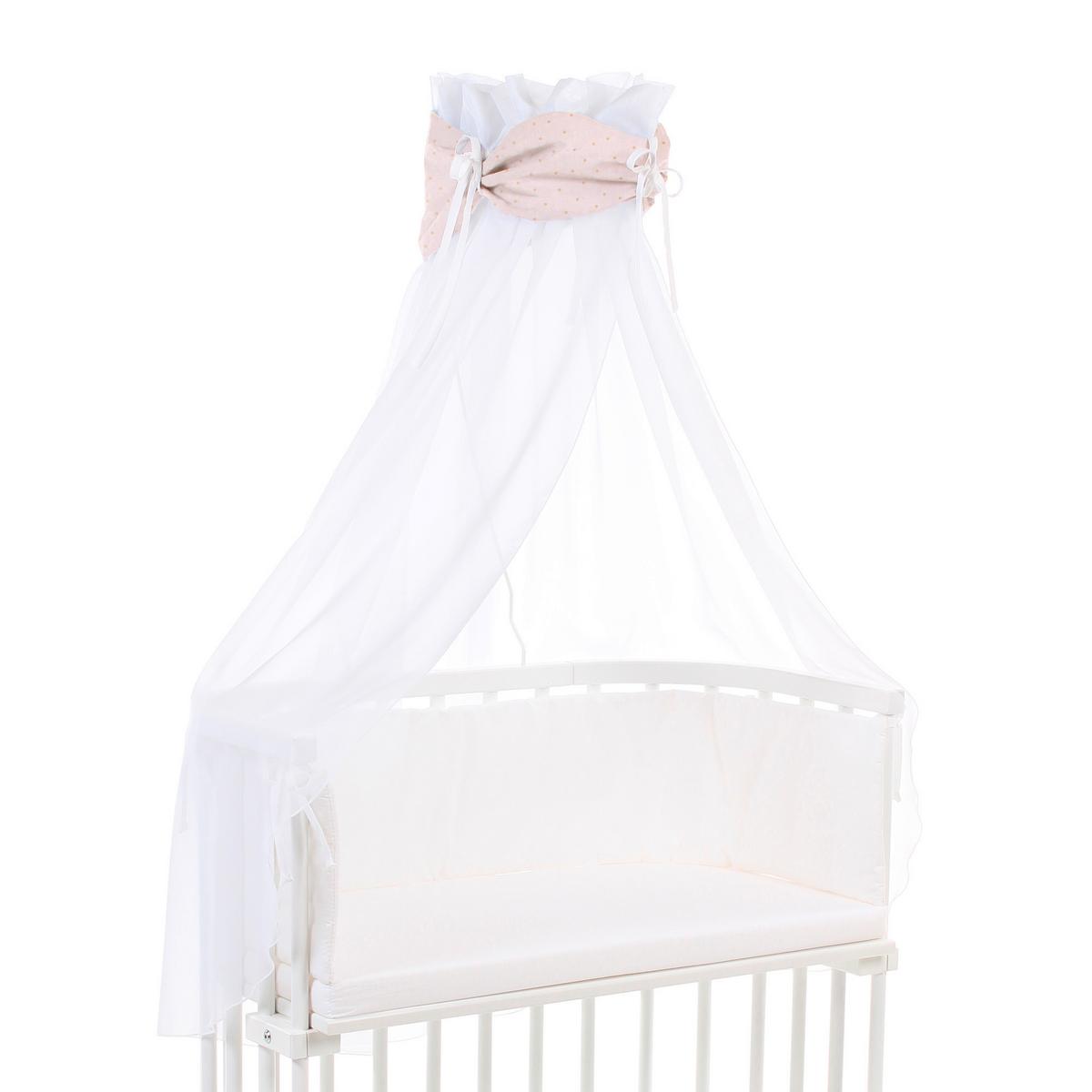 BALDACHIM ORGANIC COTTON ROYAL - beżowy, Basics, tkanina (200/135/0,1cm) - Babybay