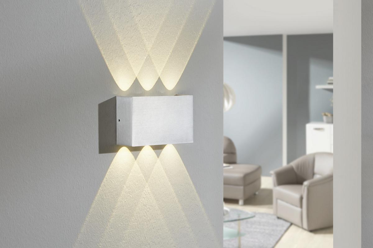 KINKIET LED 40088/6-05 STREAM - Design, metal (17/9cm) - Hell
