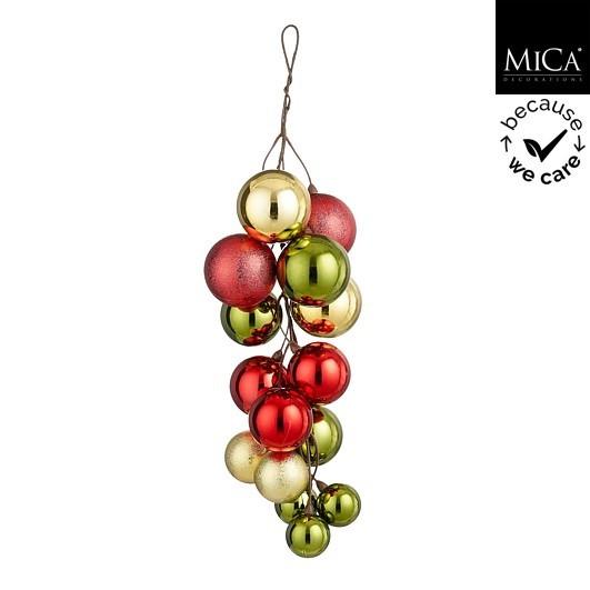 Kroglica Za Božično Jelko Božični Grozd - Moderno (16/16/46cm) - Mömax