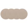 UNDERLÄGG SET LIVI - beige, Modern, plast (10cm) - Gourmesto