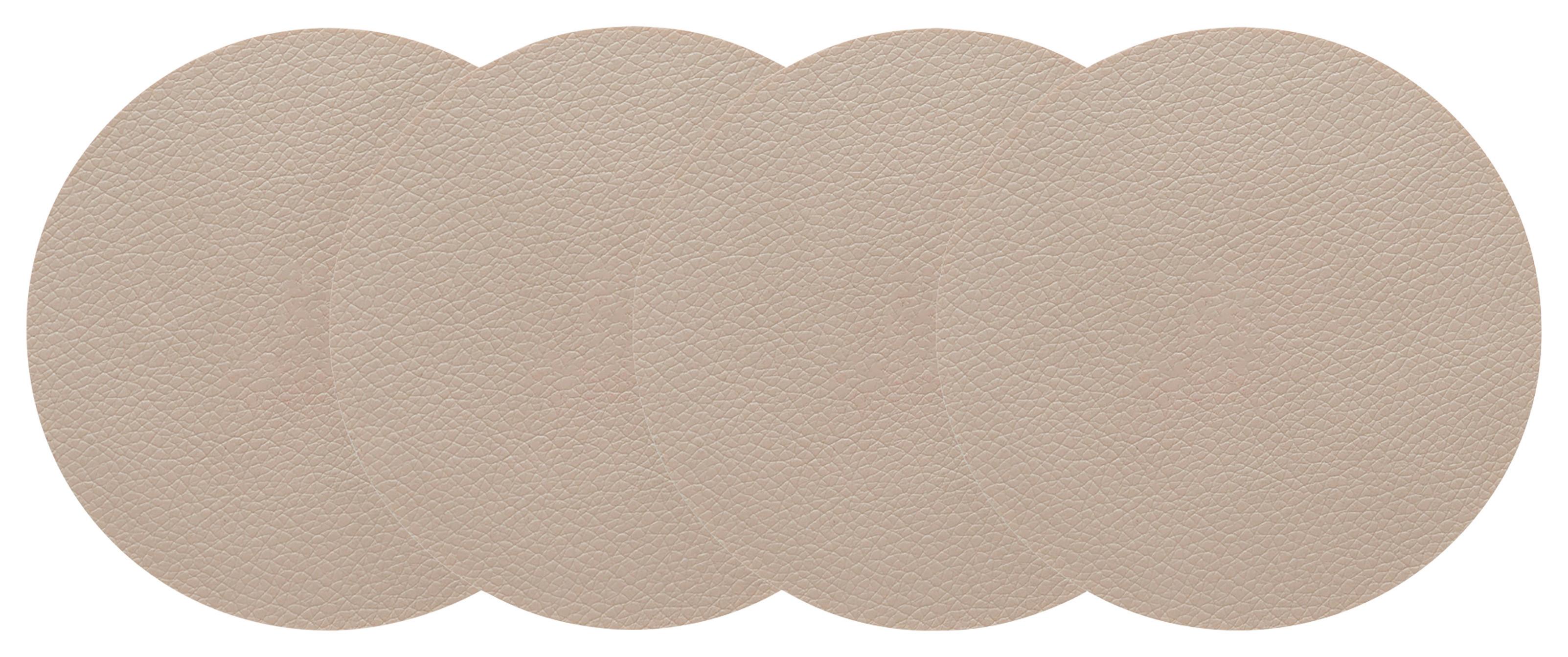 Untersetzerset Livi Beige 4-teilig - Beige, Modern, Kunststoff (10cm) - Gourmesto