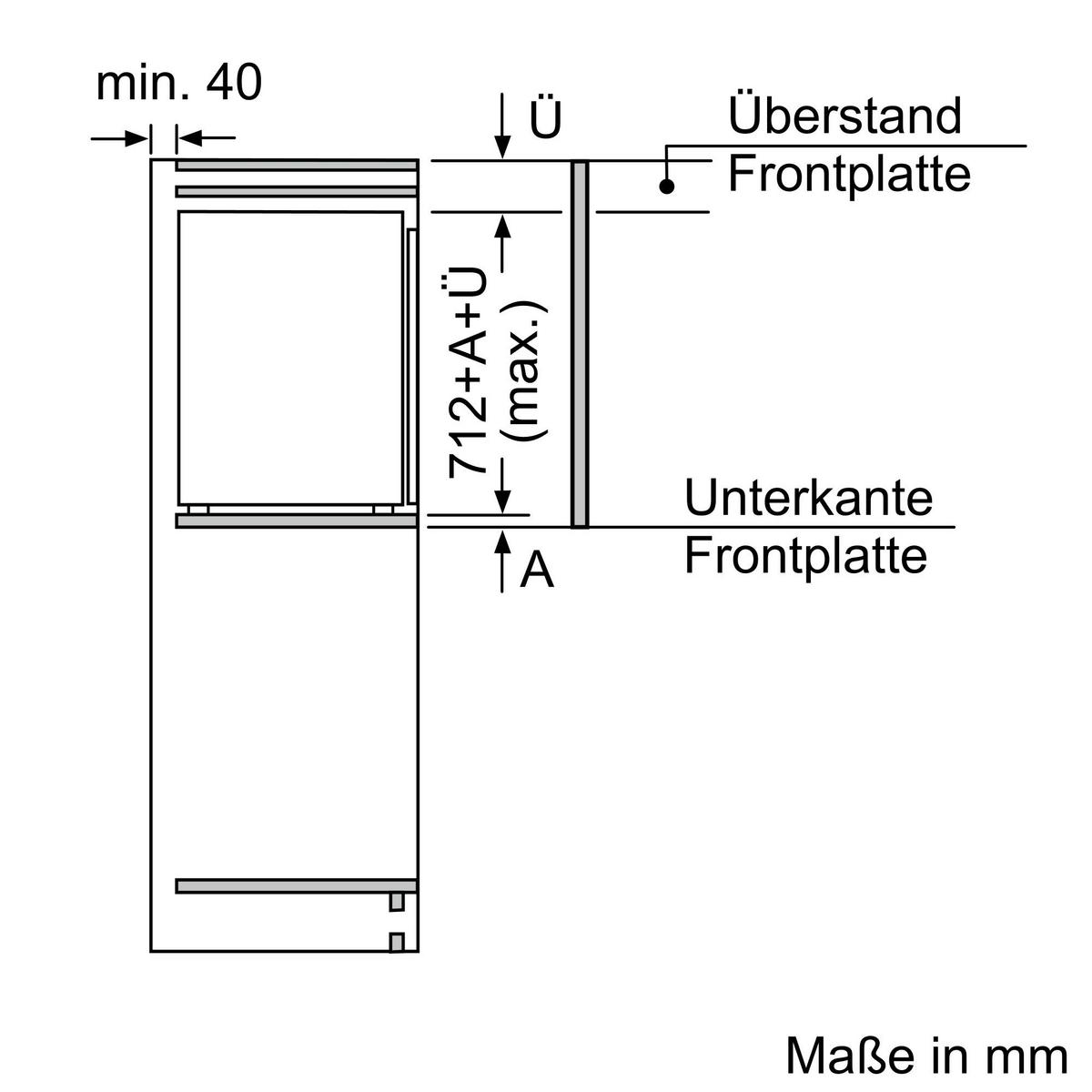 Einbaugefrierschrank GI1113FE0 Weiß - Weiß, MODERN, Metall (55,8/71,2/54,5cm) - Neff
