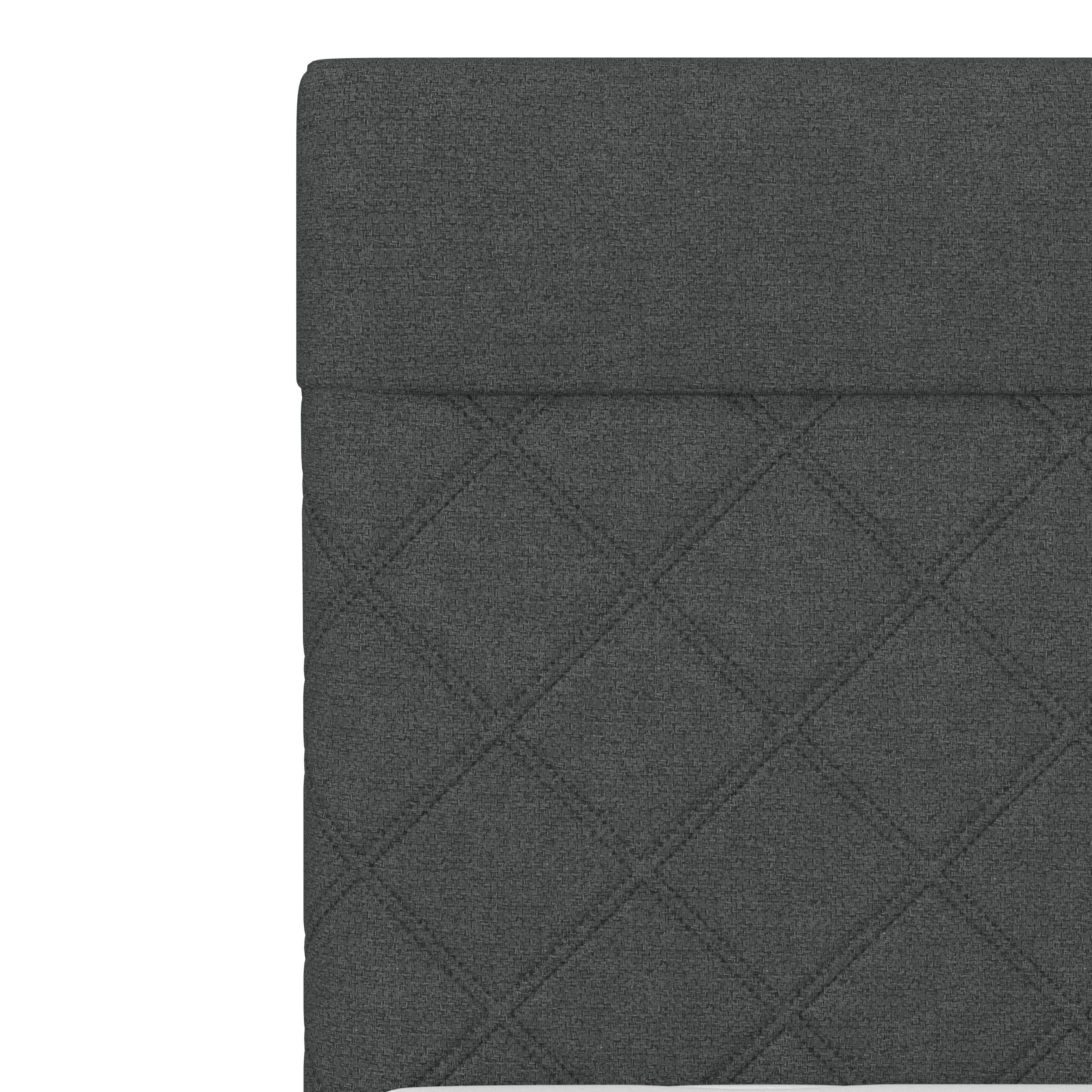 BOXSÄNG ROSA - mörkgrå/svart, Modern, trämaterial/trä (180/200cm) - Bessagi Home