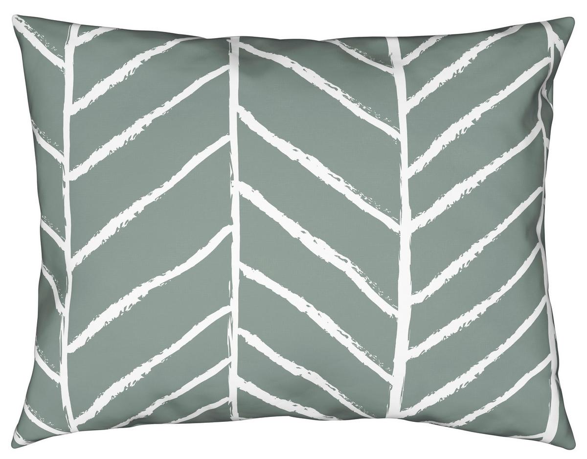 BETTWÄSCHESET MARBLE - Jadegrün, Konventionell, Textil (160/210cm) - Modern Living