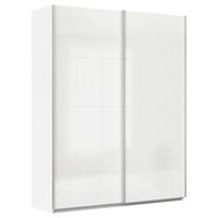 DULAP USI CULISANTE FELDKIRCH - alb/alb lucios intens, Modern, material pe bază de lemn (181/229/62cm)