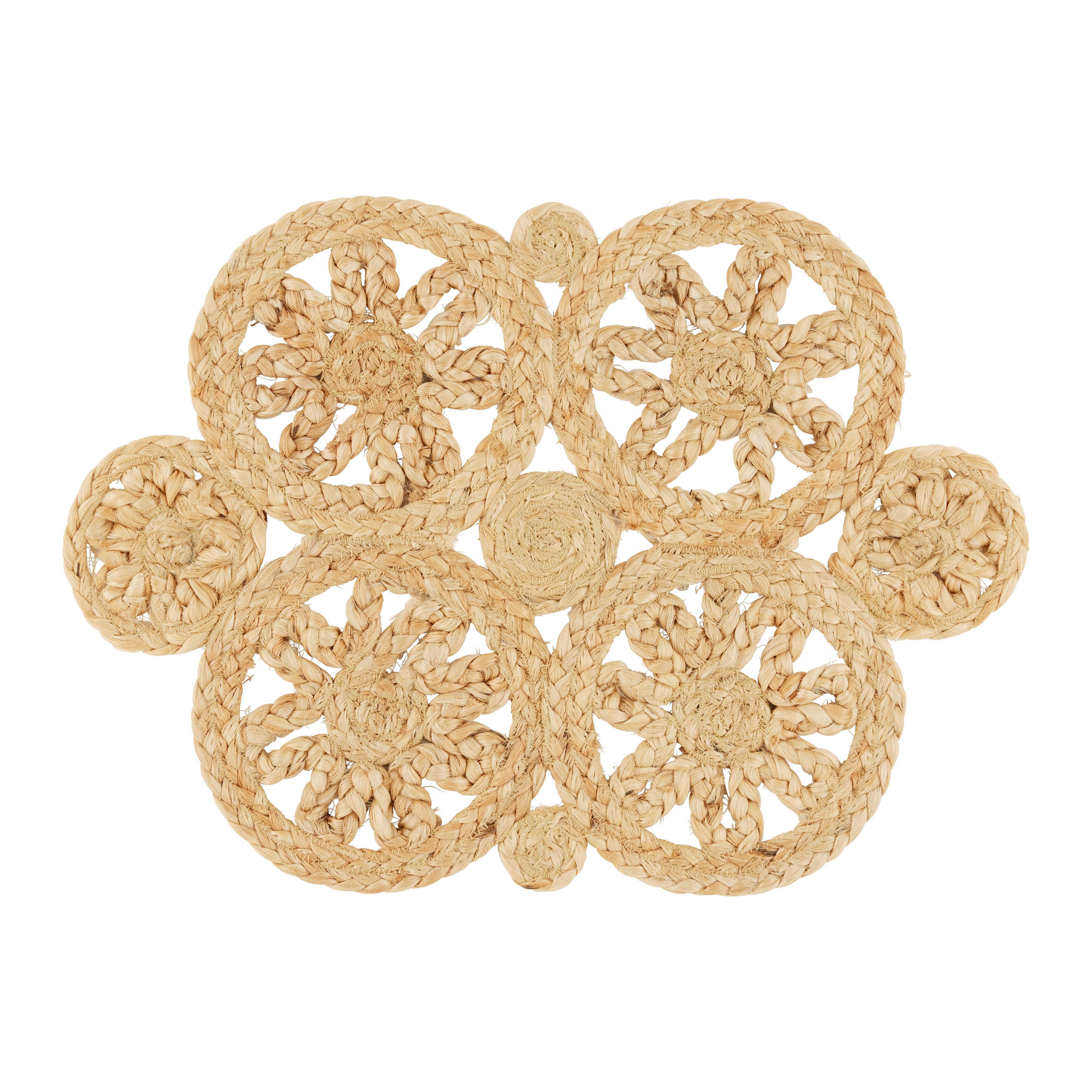 Okrasni Pladenj Amara - naravne barve, Basics, naravni materiali (35/48cm) - Modern Living