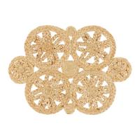 Okrasni Pladenj Amara - naravne barve, Basics, naravni materiali (35/48cm) - Modern Living