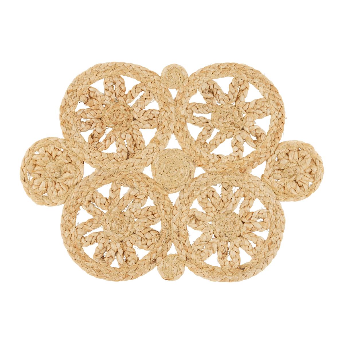 Okrasni Pladenj Amara - naravne barve, Basics, naravni materiali (35/48cm) - Modern Living