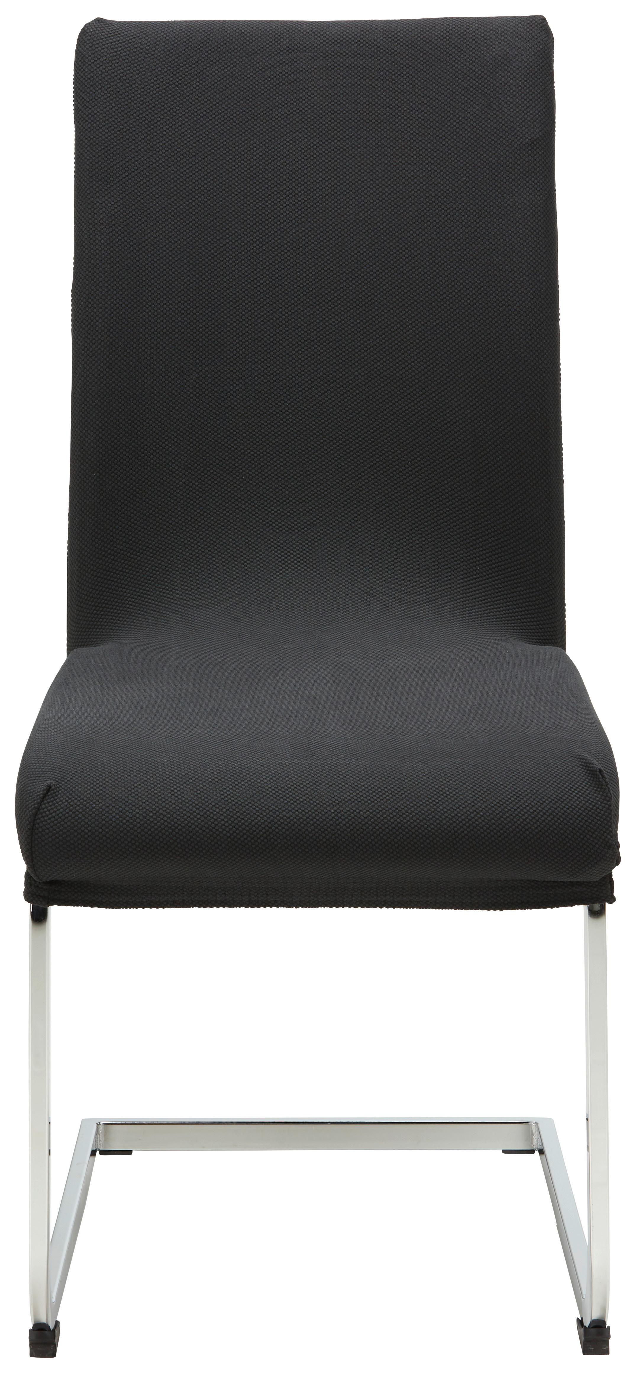 Prevleka Za Stol Dominik -Ext- - črna, tekstil (48/64/48cm) - Modern Living