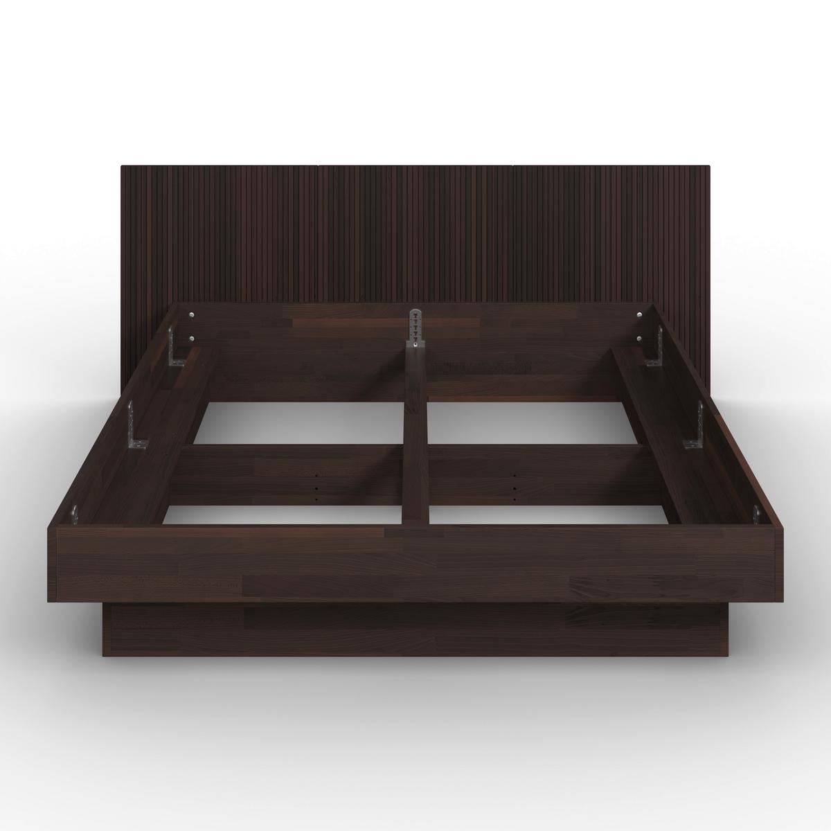 Bett Duna ca. 180x200 cm Kernbuche Echtholz - Kernbuche, MODERN, Holz (180/200cm) - Bessagi Home