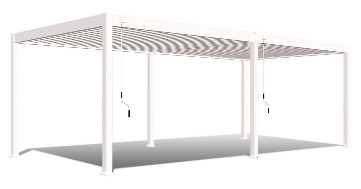 WEIDE Pavillon Deluxe ca. 720x255x360 cm Weiß online kaufen mömax
