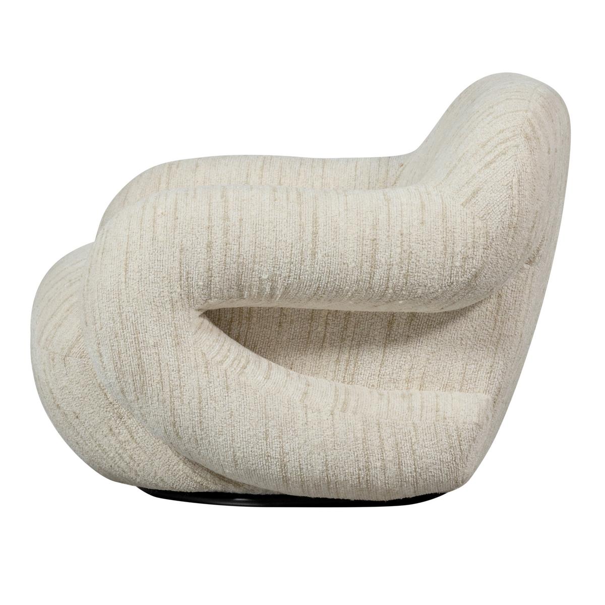 SESSEL Folke Naturfarben B: 88cm - Schwarz/Naturfarben, Design, Kunststoff/Textil (88/70/88cm) - Livetastic