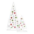 Dekobaum Christmas Tree Weiß - Weiß, LIFESTYLE, Metall (58cm) - Mömax modern living