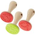 Keksstempel Cookie 4-teilig aus Buchenholz - Buchefarben/Rot, Holz/Kunststoff (6,5/10,2cm) - Mömax modern living Keksstempel Cookie 4-teilig aus Buchenholz - Buchefarben/Rot, Holz/Kunststoff (6,5/10,2cm) - Mömax modern living