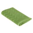Kéztörlő Peter - Zöld, Textil (30/50cm) - Mömax modern living