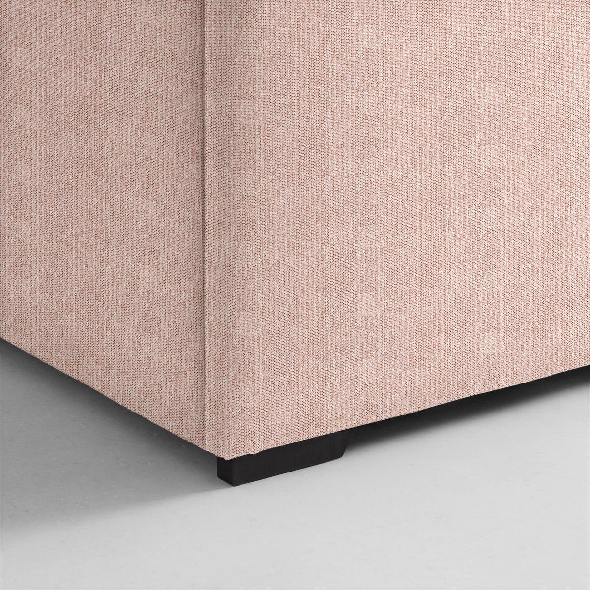 Polsterbett Thor in Rosa ca. 180x200cm - Anthrazit/Rosa, KONVENTIONELL, Holz/Textil (180/200cm) - Mömax