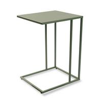 STOLIK BOCZNY TIMUR 1 - szałwiowy, Basics, metal (43/38/62cm) - Xora
