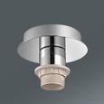 Deckenleuchte Lara, max. 60 Watt - Silberfarben, Metall (16/18cm) - Mömax modern living Deckenleuchte Lara, max. 60 Watt - Silberfarben, Metall (16/18cm) - Mömax modern living