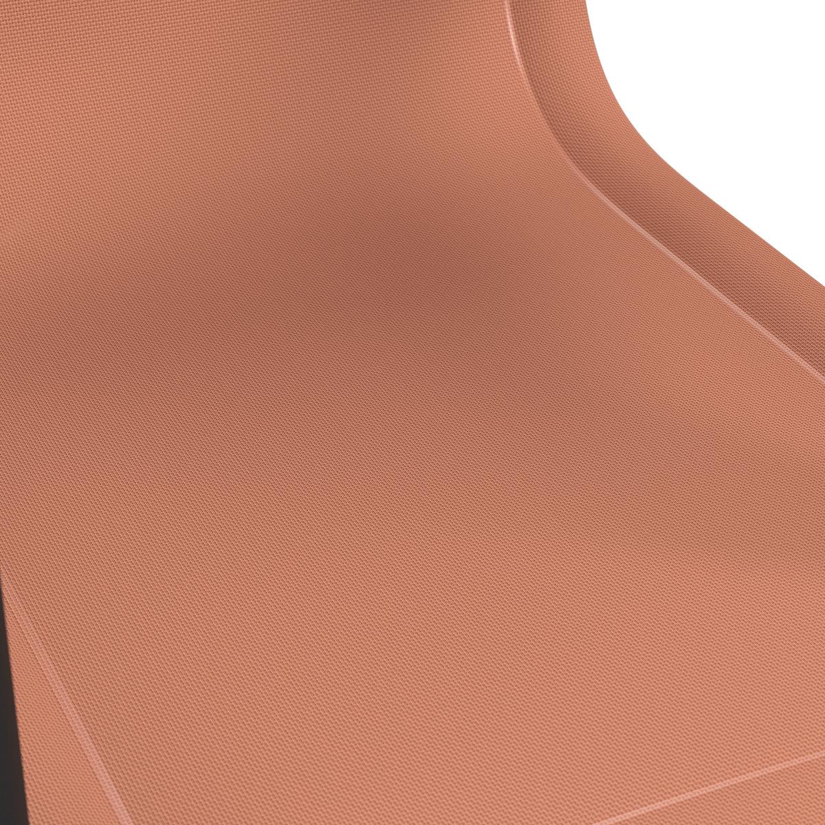 Gartensessel-Set 2-er Daisy Cotta aus Textilene/Metall - Rot/Schwarz, MODERN, Holz/Textil (55,5/95/55cm) - Bessagi Garden