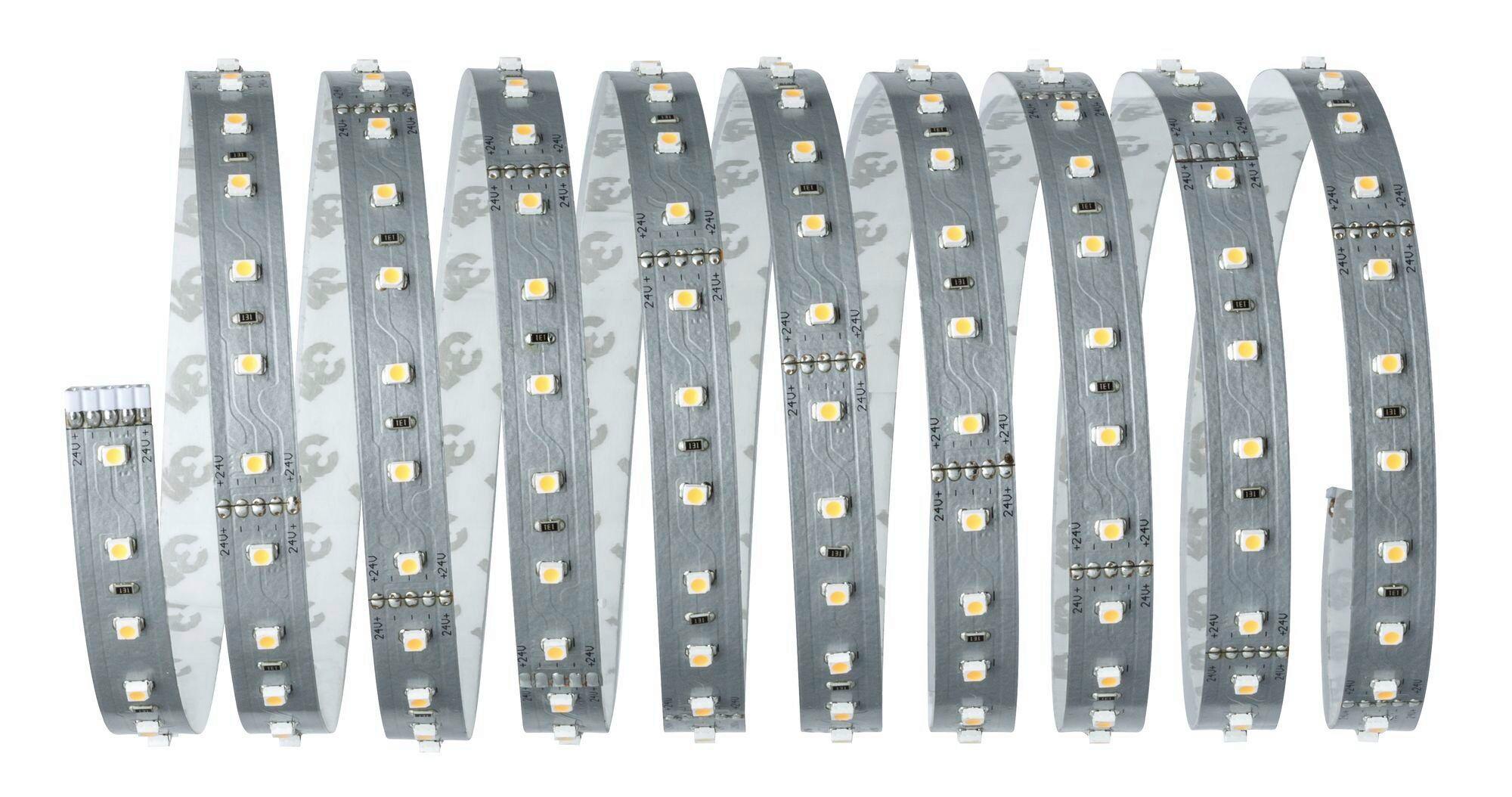LED-Strip 70579 in Silberfarben max. 20 Watt - Silberfarben, Basics, Kunststoff (0,3cm) - Paulmann