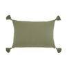 Díszpárna Frieda Kb. 40/60cm - olívazöld, Modern, textil (40/60cm) - Modern Living